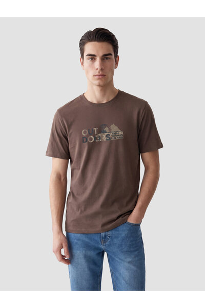 LC Waikiki Crew Neck Printed Men's T-Shirt