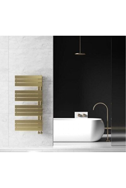 Lazzarini Radiator portprosop baie, alamă, oțel, drept, Lazzarini, Alba, 500 ...