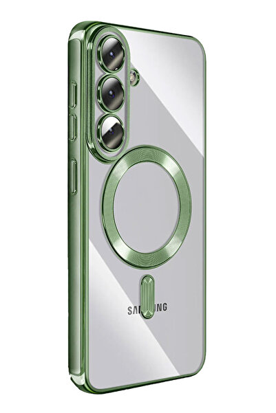 VERTEK Husa Luxury Tip MagSafe, Protectie Camere, pentru Galaxy A37, Verde