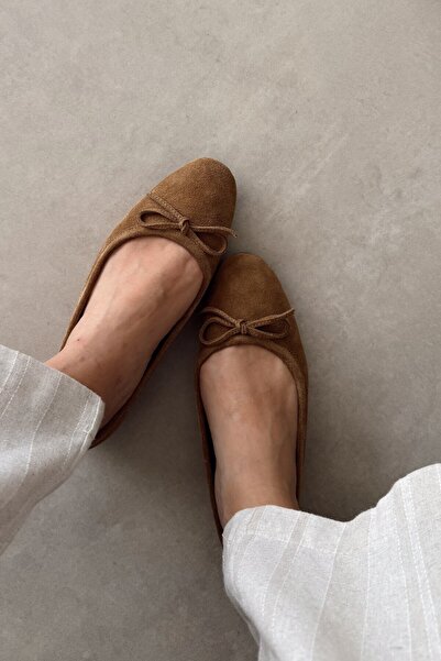nope21shoess Basic Oil Hakiki Deri Babet