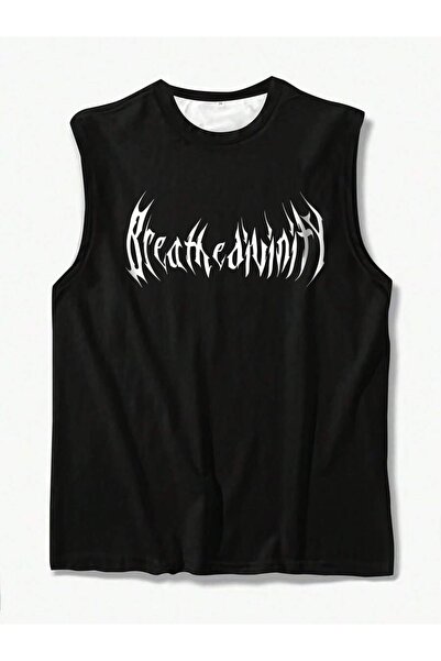 valeriae Bellanova Men's Oversize Crew Neck Sleeveless T-Shirt - Long Cut