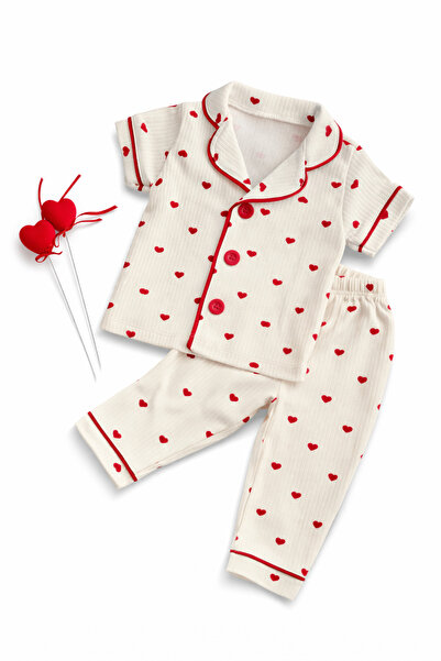 uminikids Kalpli Kısa Kollu Pijama
