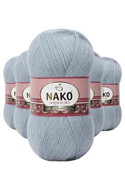 Generic Brand 5 Pieces Angora Luxury Hand Knitting Yarn 12936