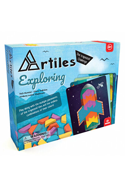 Svoora Joc educativ de mozaic cu forme trapezoidale, Explorare