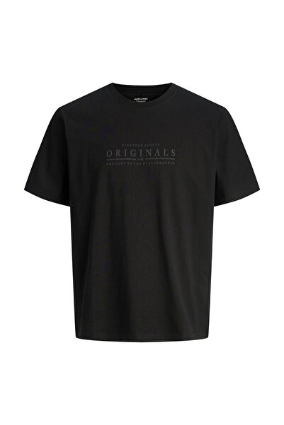 Jack & Jones Siyah Erkek Çocuk Baskılı T-Shirt 12293108
