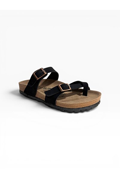 solariz Women's Flip-Flops with Double Buckle, Comfortable Anatomical Sole Sl...
