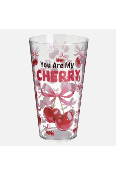 Zumzeria Cherry Print Transport Cup 600ML