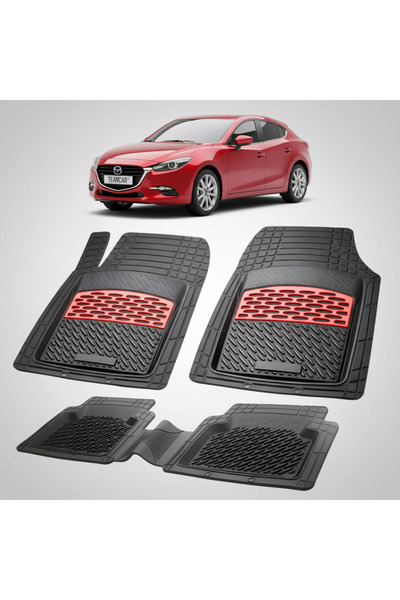 TEAMCAR Covorașe auto compatibile pentru Mazda 3 BN Facelift Hatchback cu 5 u...