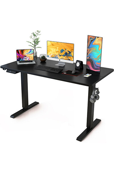 Generic 120CM Electric Standing Desk 48 x 24 Inches Adjustable Height Stand U...