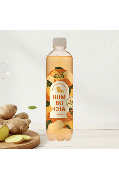 EVA Kombucha – Ghimbir - 100% - 500ml