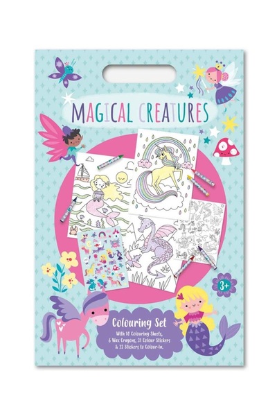 Make Believe Ideas مجموعة تلوين يونيكورن A4