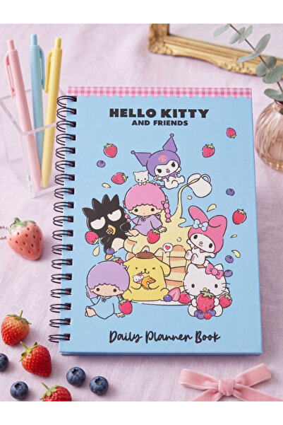 GiFi Kuromi & Hello Kitty Stickerlı Planner Kitap
