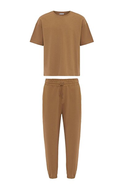 S13 Store Elasticated leg basic oversize tracksuit set