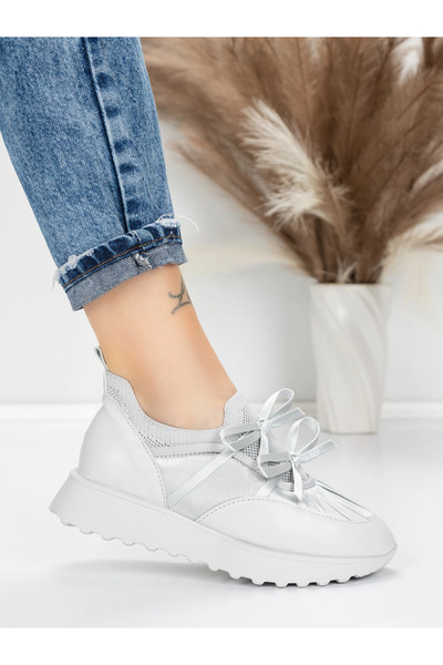 mei Women's Sneakers 5H70 Grey