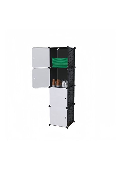 Naimeed Company Modular Wardrobe/Shoe Cabinet, 4 doors, Naimeed D7919, 37x37x...