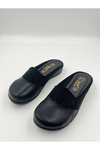Claw Stone and Glitter Sabo Slippers