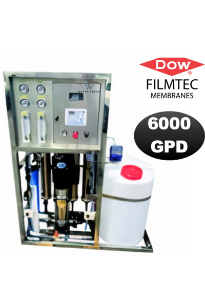 waterfresh Βιομηχανική Αντίστροφη Όσμωση 6000 GPD για Υφάλμυρο Νερό με Αντικα...
