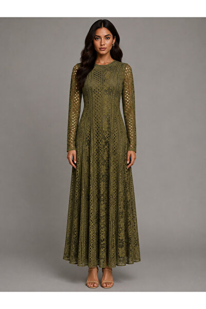 Queens dresses Luxury Royal Lace Dress