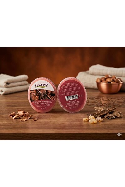 By Herba Sandal Oud Spongy Soap