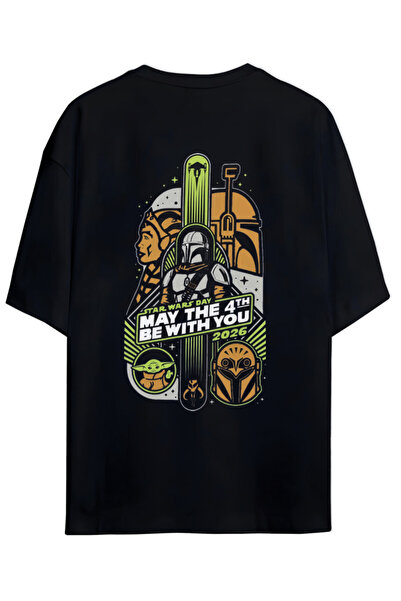 Grafftee Clothing Vrhunska unisex pamučna majica sa mandalorijskim printom