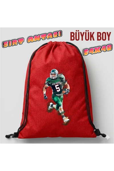 Boom town Cloth Backpack Football Backpack Cloth Bag Large Size Sports Bag