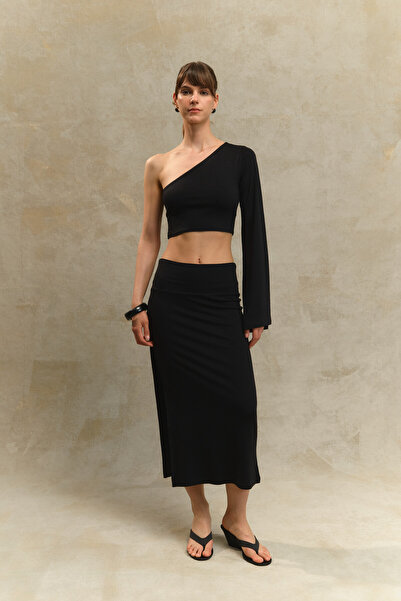 SimpleCo Clothes and More Elya Μονόμανικο Κροπ Τοπ