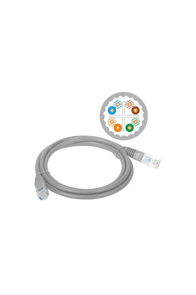 Alantec Cablu patch U/UTP Cat.6A LSOH 1.0m gri