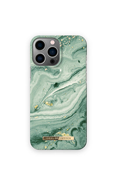 Ideal Of Sweden IDFCSS21-I2167-258 IPHONE 13 PRO MAX Marmură spiralată mentă