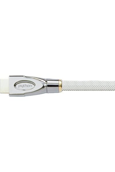 python ticaret Cablu PYTHON HDMI 2.0 4K2K, împletitură de nailon, alb, 0,5m