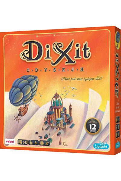 Rebel Dixit Odyssey Joc de cărți narativ - Versiune de bază cu tablă de joc G...