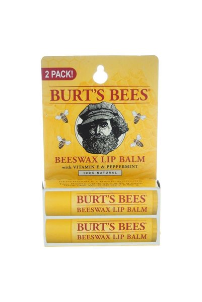 Burt's Bees Beeswax Lip Balm 2-Pack