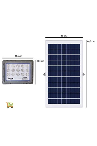 CasaDesteapta.ro Proiector Solar LED 600W Honor cu Telecomanda si Control Aut...