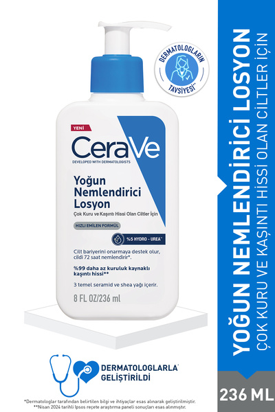 CeraVe YOĞUN NEMLENDİRİCİ LOSYON 236 ML
