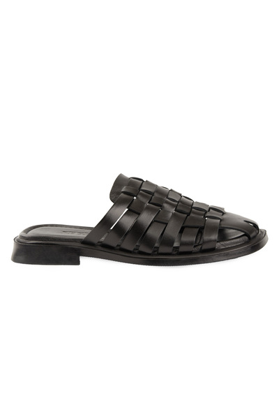 Pegia Knitted Leather Women's Slippers Dg6075