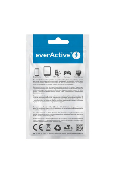 everActive Cablu USB - Lightning CBB-1.2IB 1,2m negru