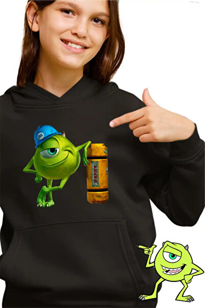 OEM Kids Girls Monsters Mike Sweatshirt