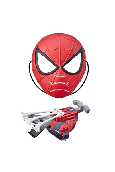 Hasbro Spider-Man Scatterblast Mask and Launcher Play Set, 3 projectiles