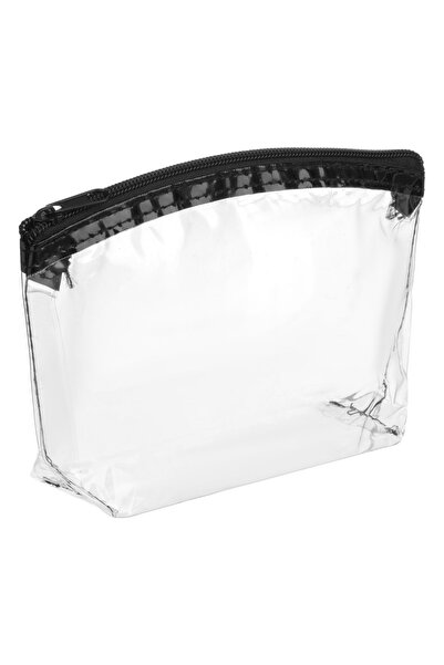 Zumzeria Black Transparent Pouch 19.5x12x5cm