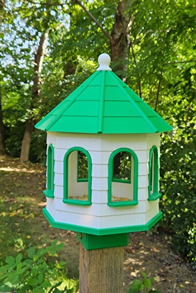 MEK Modern Decorative Bird's Nest Green-White (27X19Cm)