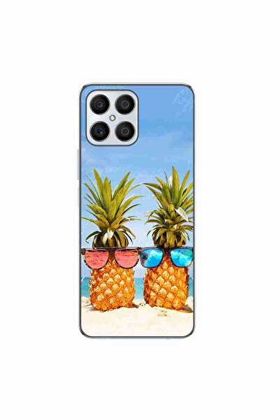 OEM Θήκη συμβατή με Honor X8 4G, από σιλικόνη gel TPU, με σχέδιο Παραλία Αναν...