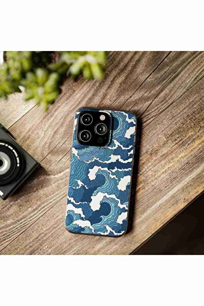 OEM Husa compatibila cu Apple iPhone 17 Silicon Gel Tpu Model Crazy Waves