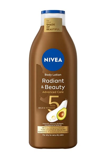 Nivea Body لوشن الجسم راديانت آند بيوتي للعناية المتقدمة للبشرة الجافة 400 مل
