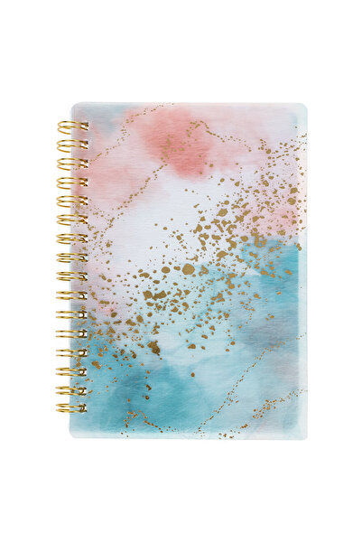 OEM A6 Notepad Salmon Green Marble - 80F