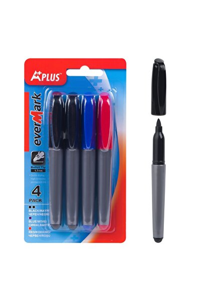 Zumzeria Permanent Marker Set - 4pcs