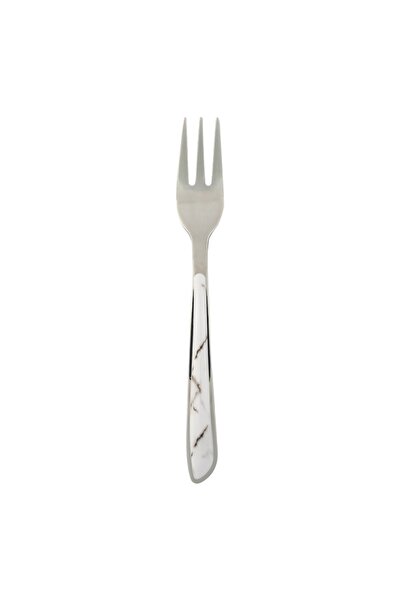 Zumzeria Small Stainless Steel Fork with Marble Handle 14cm