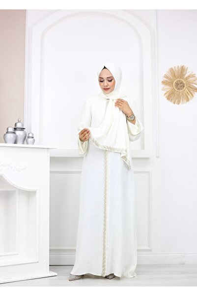 TRENDBUTİK Sultan taşlı abaya