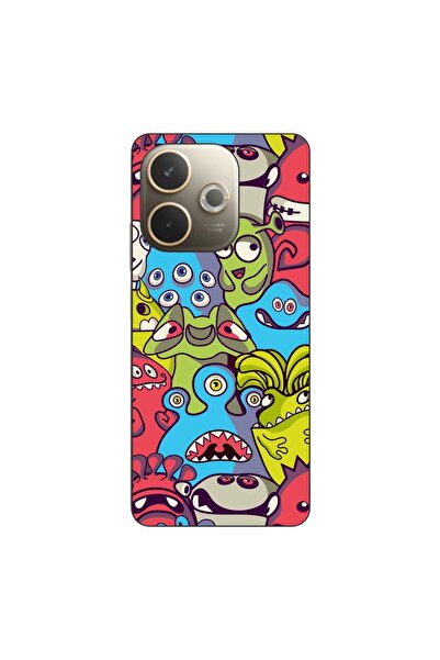 OEM Husa compatibila cu Oppo A5 Pro Silicon Gel Tpu Model Squishi Monsters