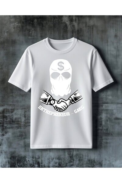 COMVİCHO El Sikisma Anorama Printed Oversize T-Shirt