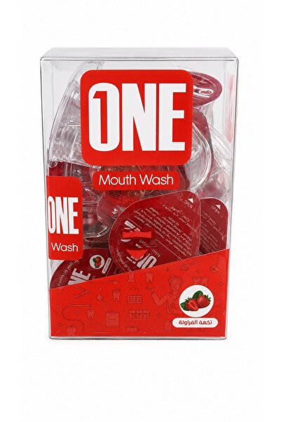 ONE كبسولات غسول الفم بنكهة الفراولة 20 حبة