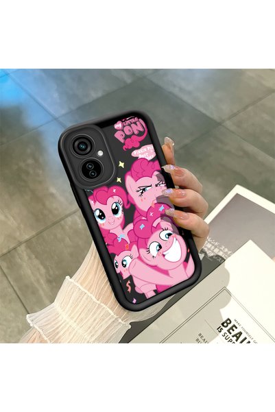 ucuc حافظة سيليكون سوداء متوافقة مع هاتف Tecno Camon 19 Neo(CH6i) مقاومة للصد...